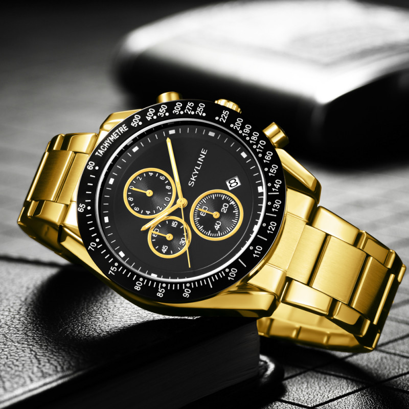 Skyline dual time online chronograph