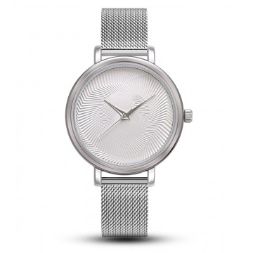 Minimal Malla Dial Blanco,...